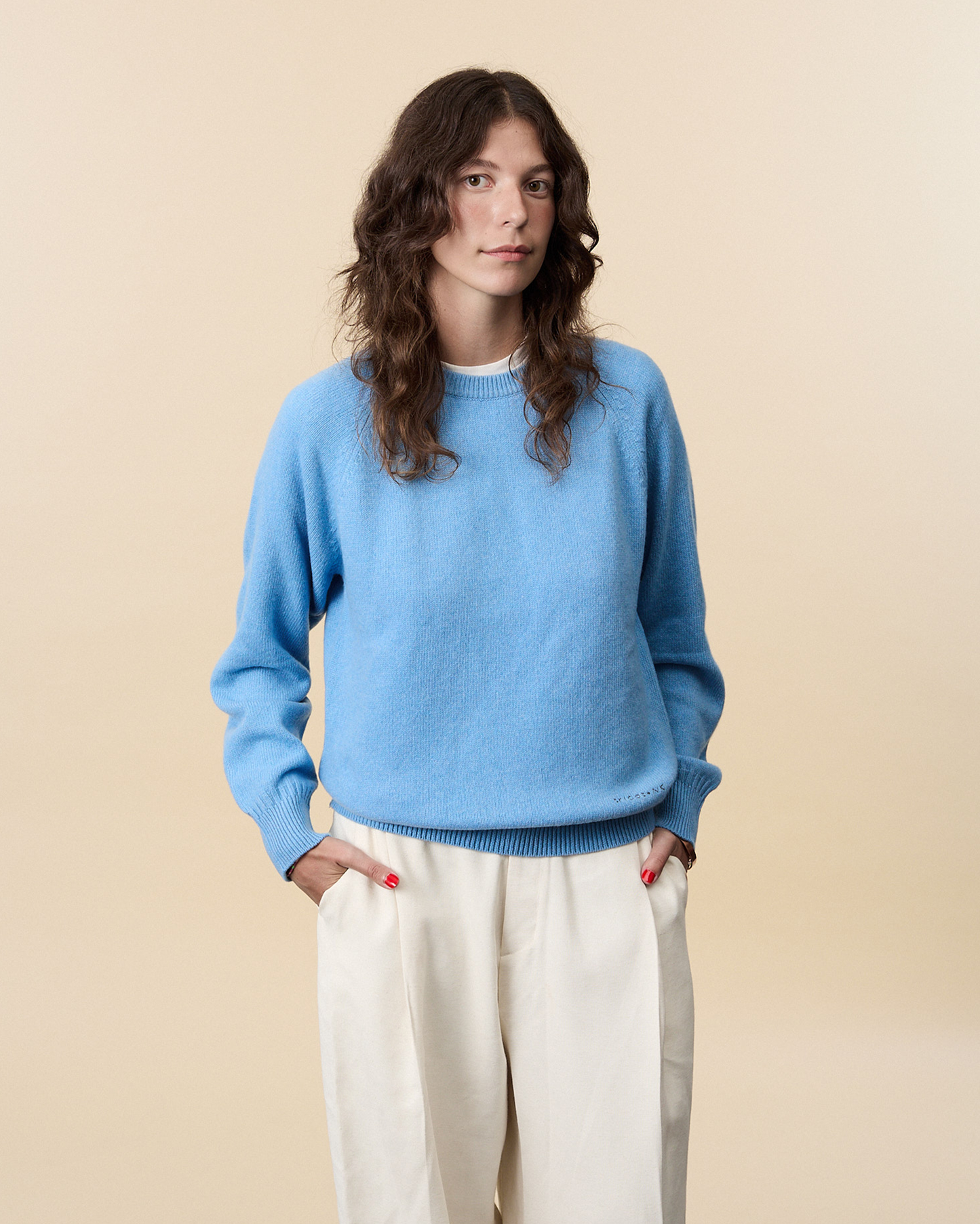 CREWNECK CASHMERE SWEATER