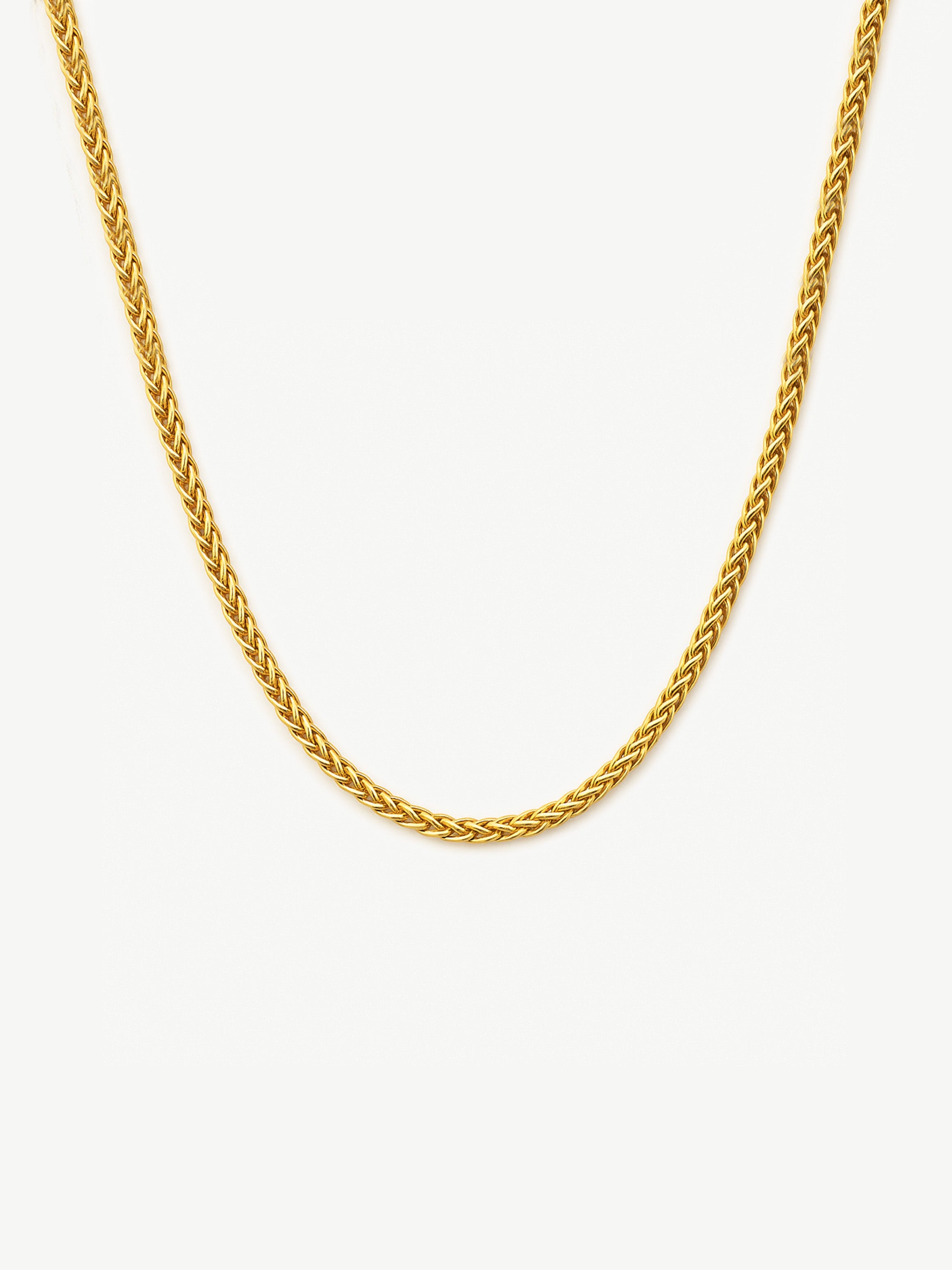 Men's Twisted Chain Necklace - 60cm