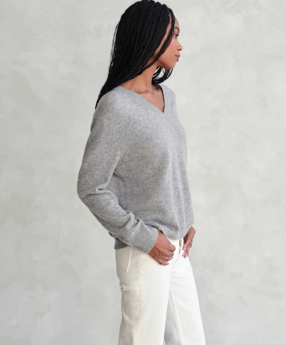 V-Neck Cashmere Sweater