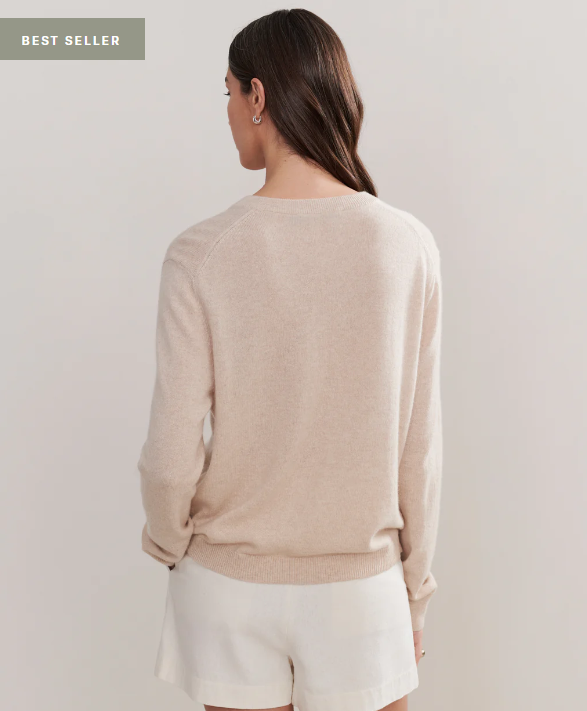 V-Neck Cashmere Sweater