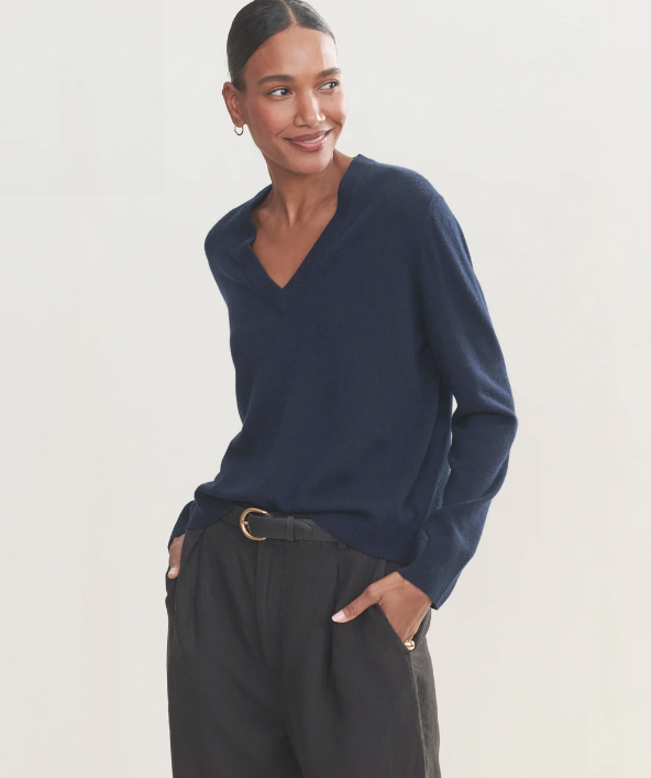 V-Neck Cashmere Sweater