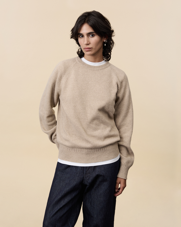 CREWNECK CASHMERE SWEATER