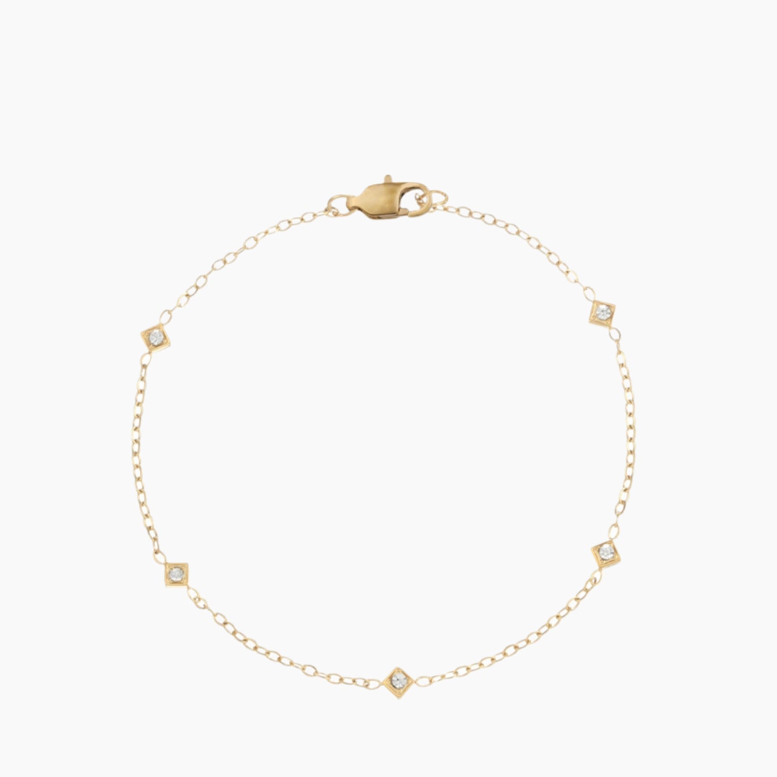 Crystal Chain Anklet