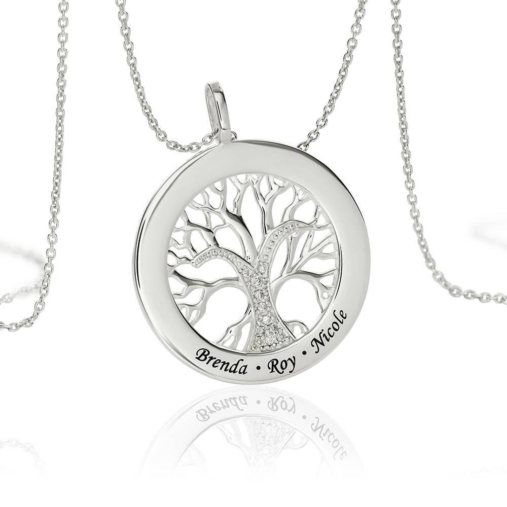 Celestine™  Family Tree Necklace