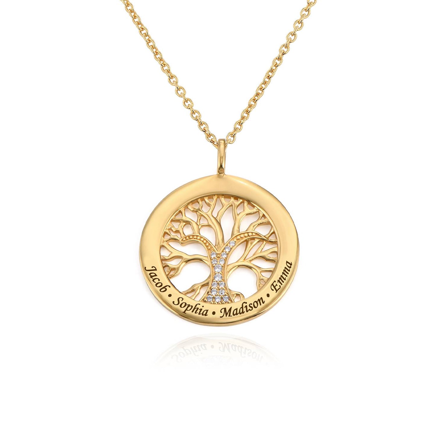 Celestine™  Family Tree Necklace