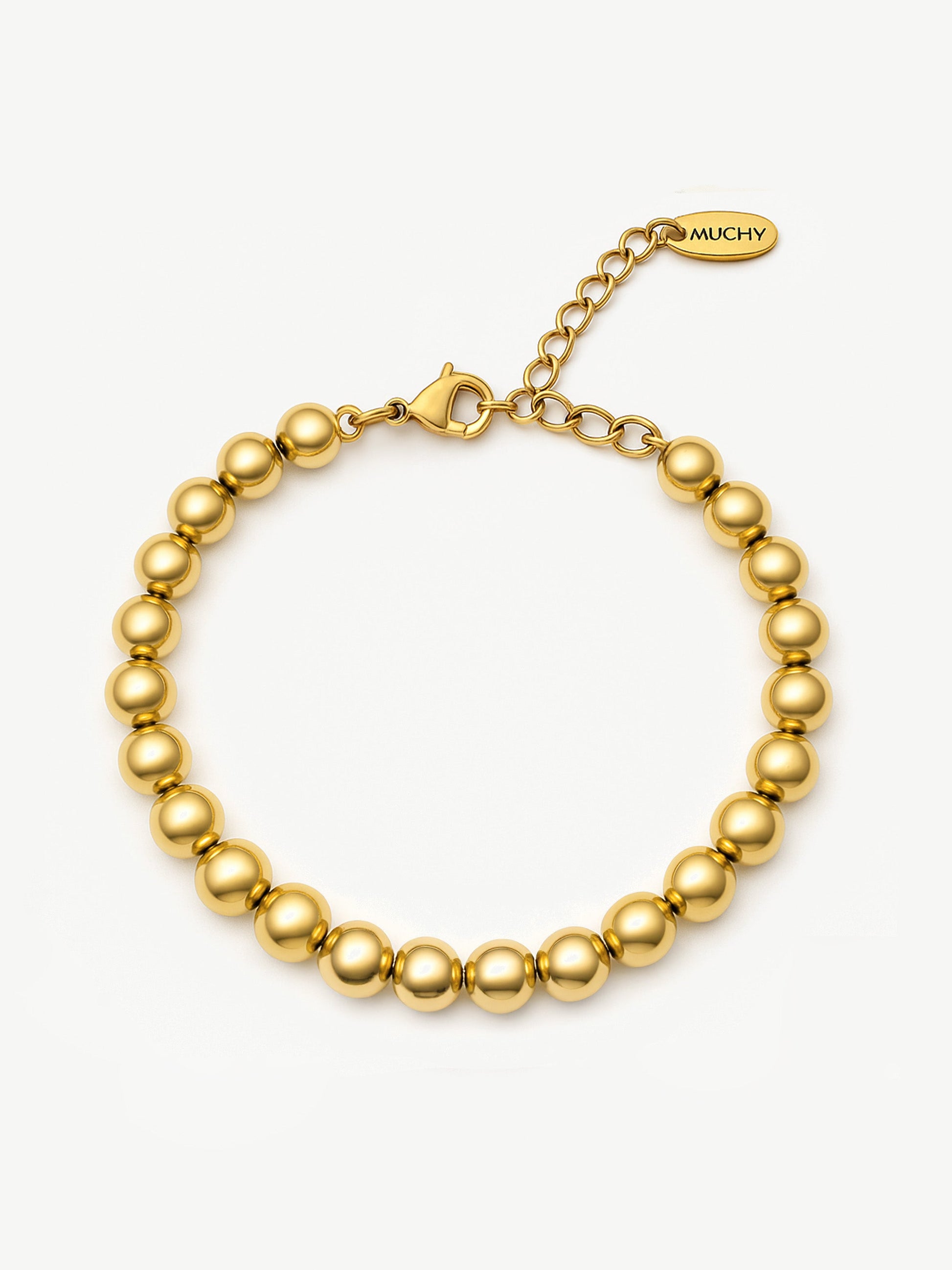 Charm Bracelet With Sphere Chain