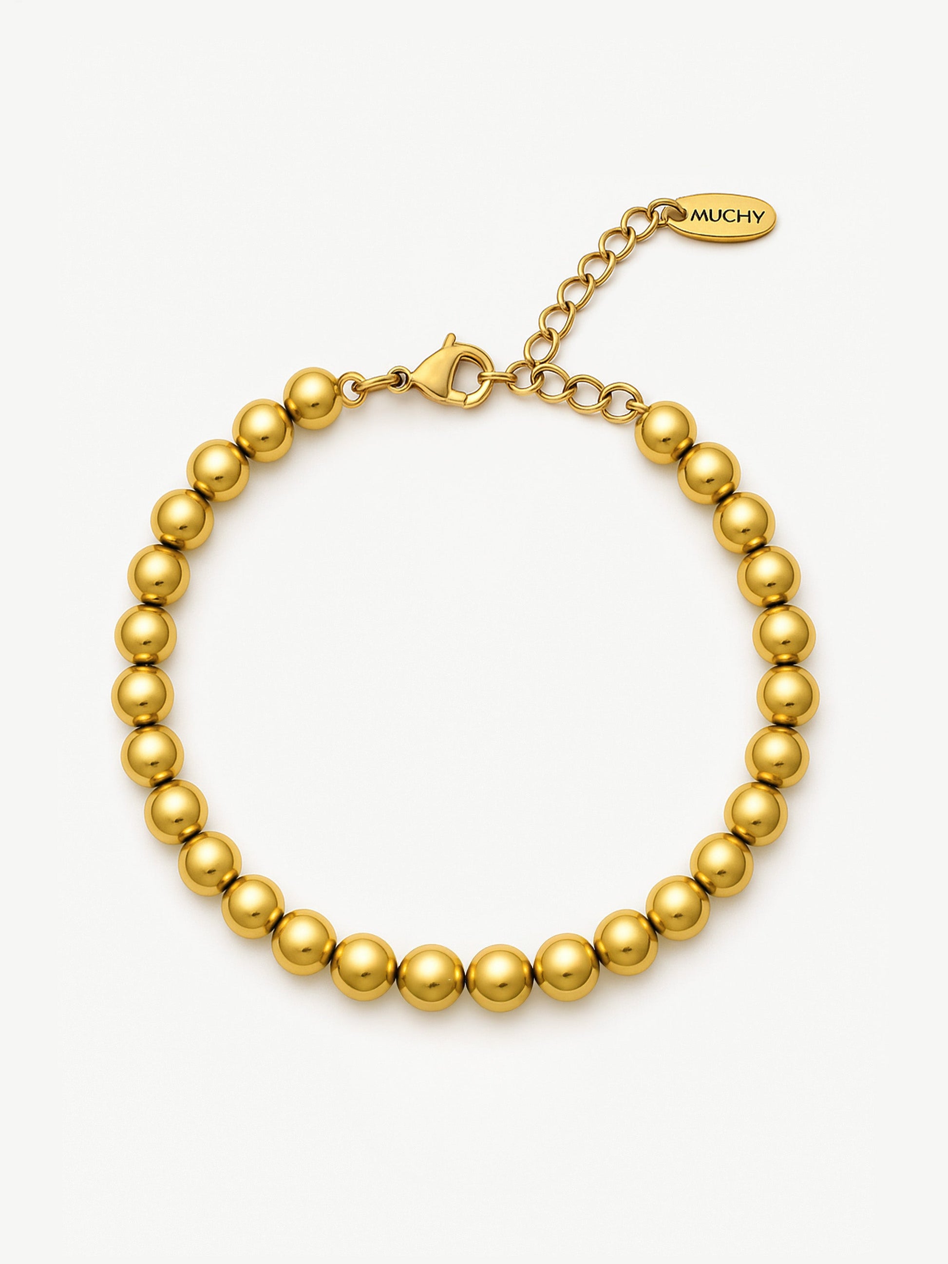 Charm Bracelet With Sphere Chain